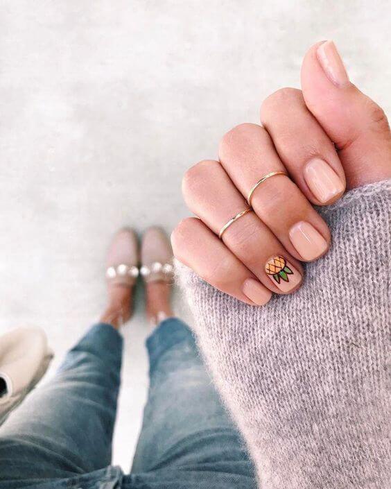 Unha decorada básica