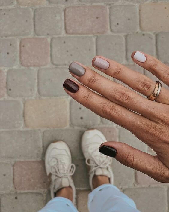 Unha decorada degradé