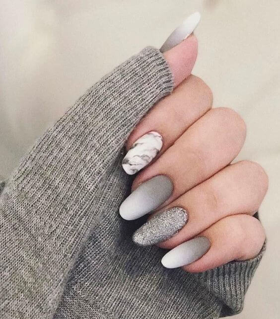 Unha decorada degradé