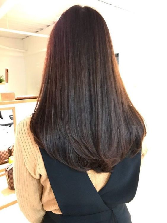 Cortes de cabelo longo em “U” Cortes de cabelo longo em “U”