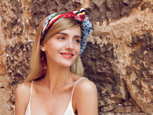 Penteados com lenços