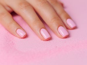 Unhas design romântico inspiração