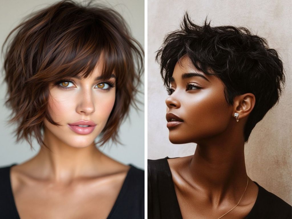 Cortes Curtos Repicados que Estão em Alta