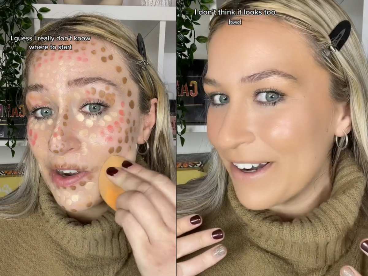 Maquiagem de Bella Hadid truque