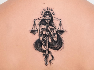 tatuagens signo de libra