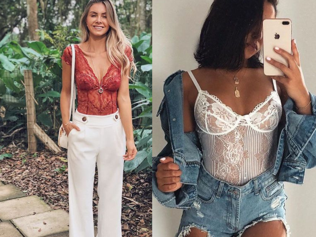 Lingerie em looks para o dia a dia