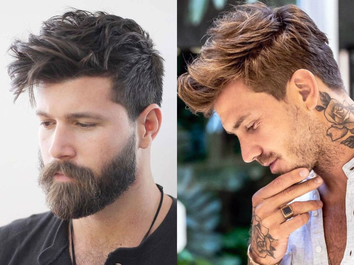 Faux hawk - corte masculino