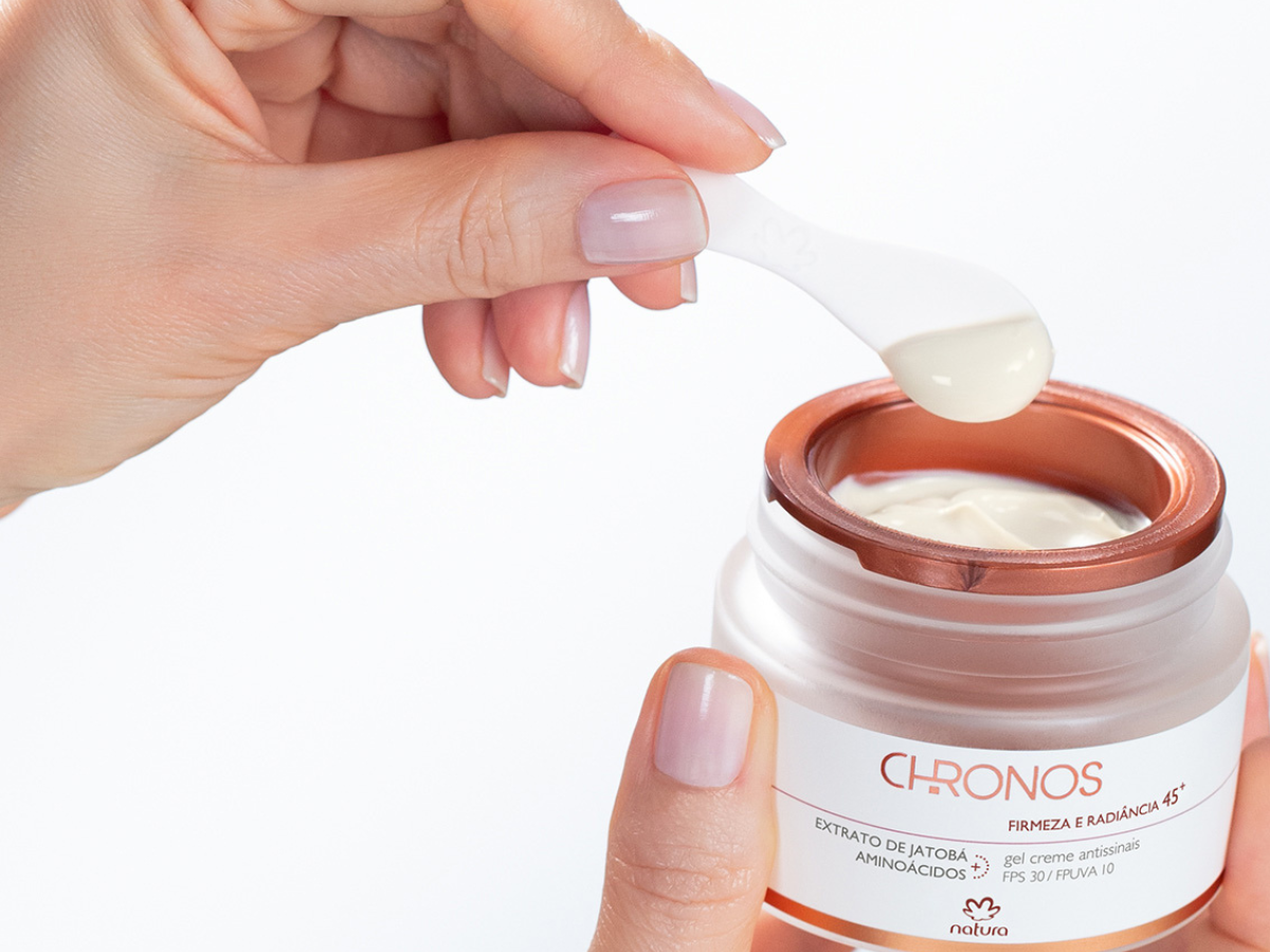 Gel Creme Antissinais Natura 45+ Chronos