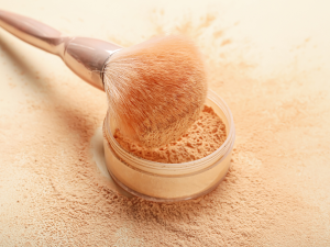 Pó solto para pele oleosa