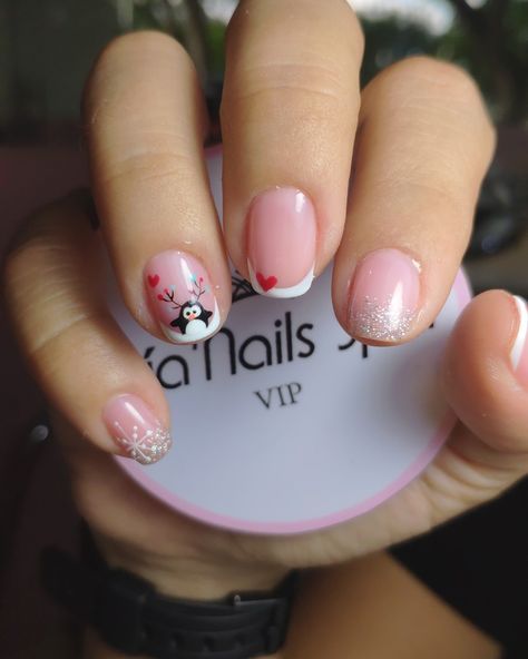 Unhas de Natal Infantil