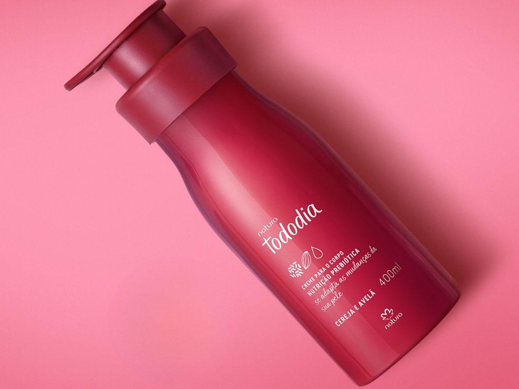 Creme Desodorante Nutritivo para o Corpo Tododia Cereja e Avelã