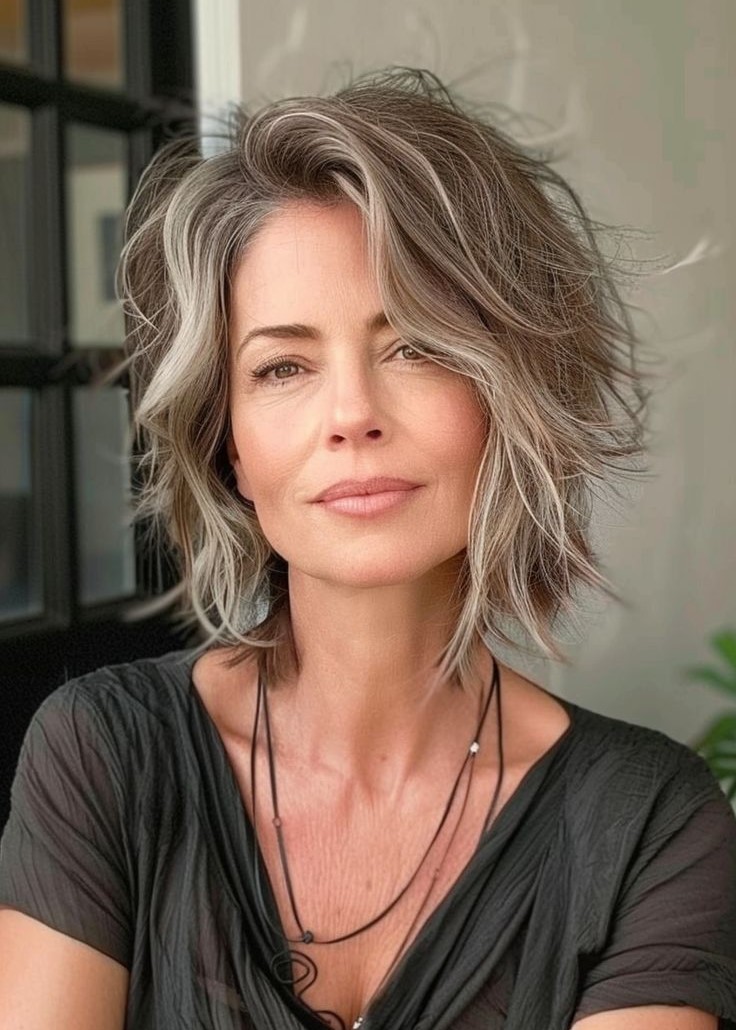 Wolf é um dos Cortes Curtos que Rejuvenescem Mulheres de 50+