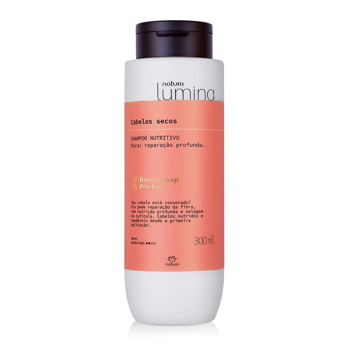 Shampoo Nutritivo Cabelos Secos Natura Lumina