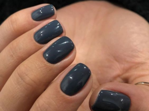 Esmalte cinza tendência