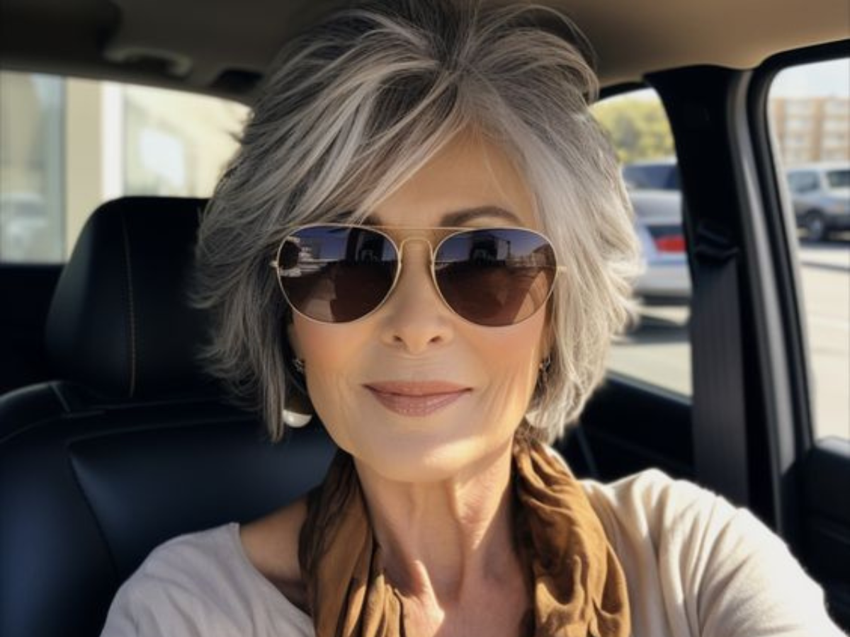 Corte assimétrico curto