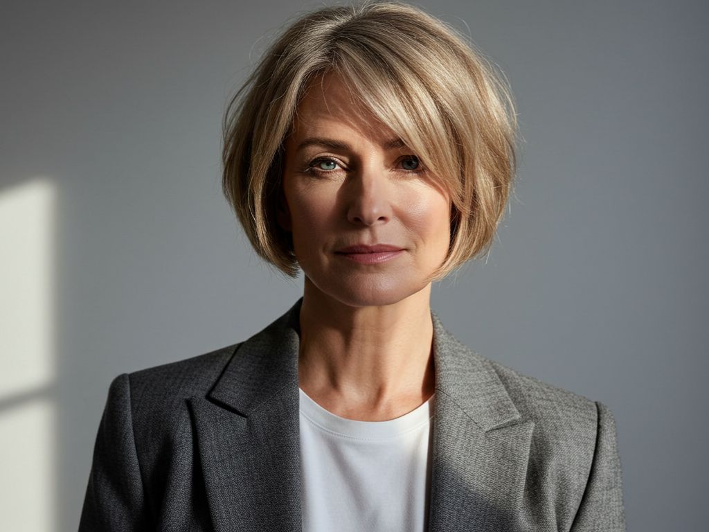 Chanel é um dos Cortes de cabelo que rejuvenescem o rosto após os 50 anos