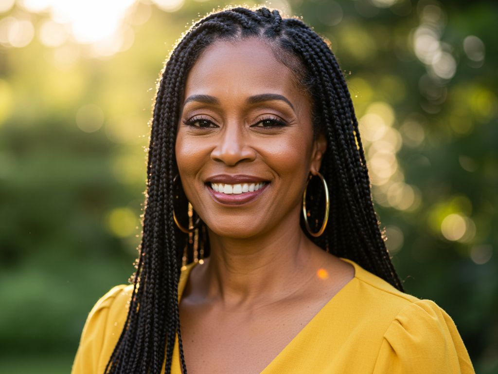 Penteados Longos com Tranças para Mulheres 50+