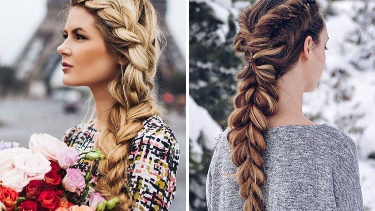 penteado pancake braid