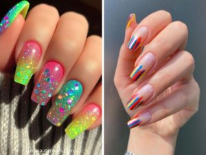 Unhas decoradas em alta para o Carnaval 2025