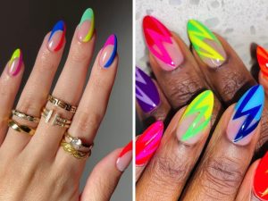 Cores e formatos de unhas decoradas para o carnaval 2025