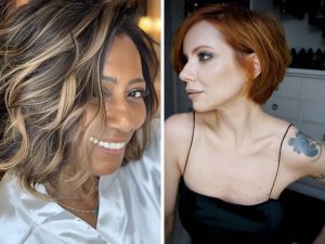 Cores imponentes para mulheres maduras com 50+ e cabelo curto