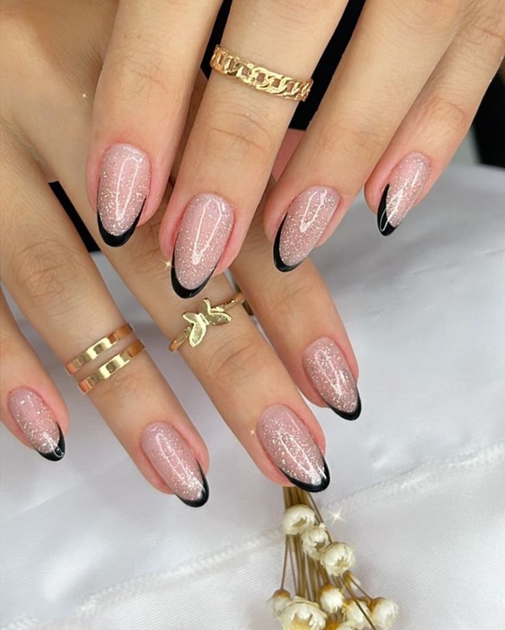 Unhas redondas francesinha