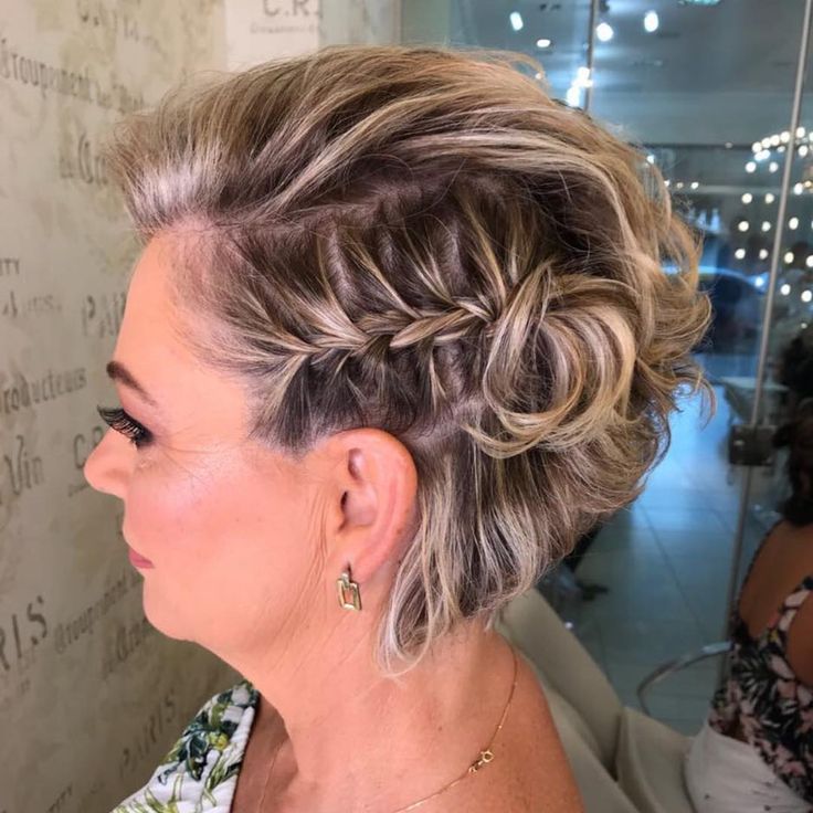 Bob Graduado com trança