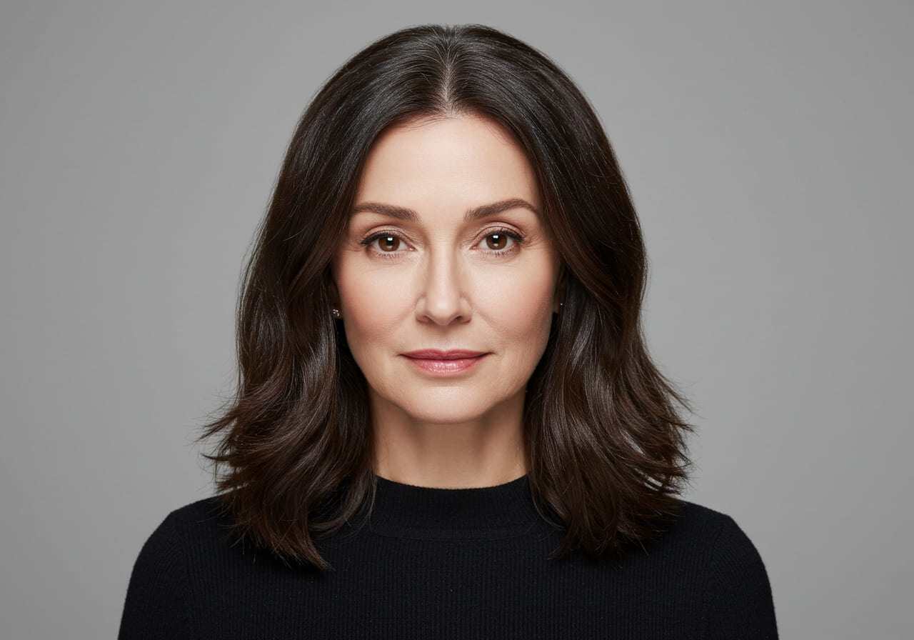 Cabelo café expresso para mulheres maduras