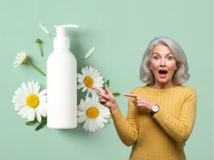 Produtos para pele madura de mulheres