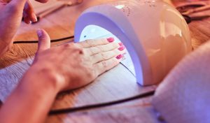 Alongamento para unha fraca retoques