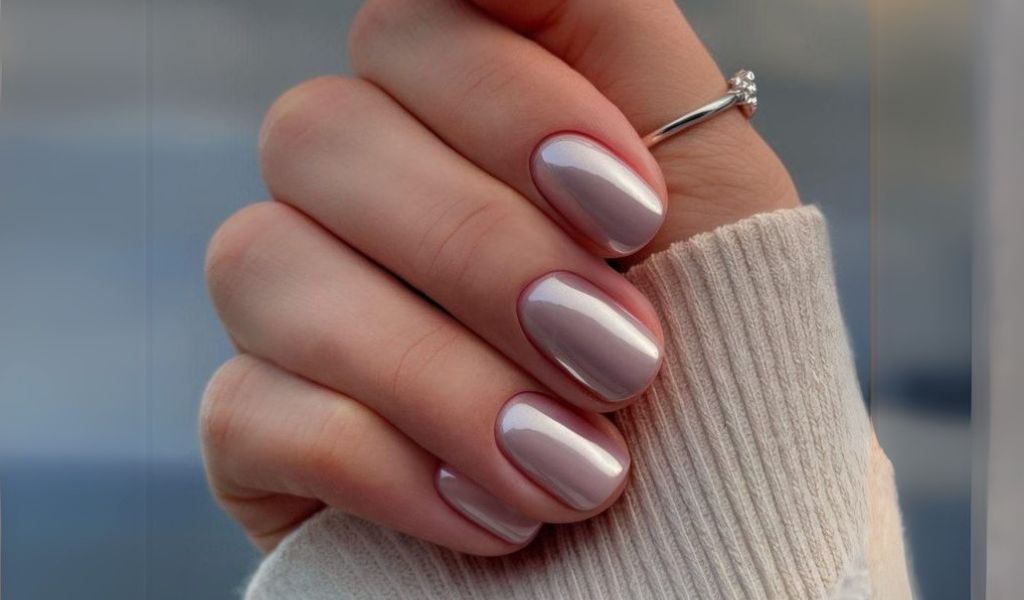 Esmalte para madrinhas champagne