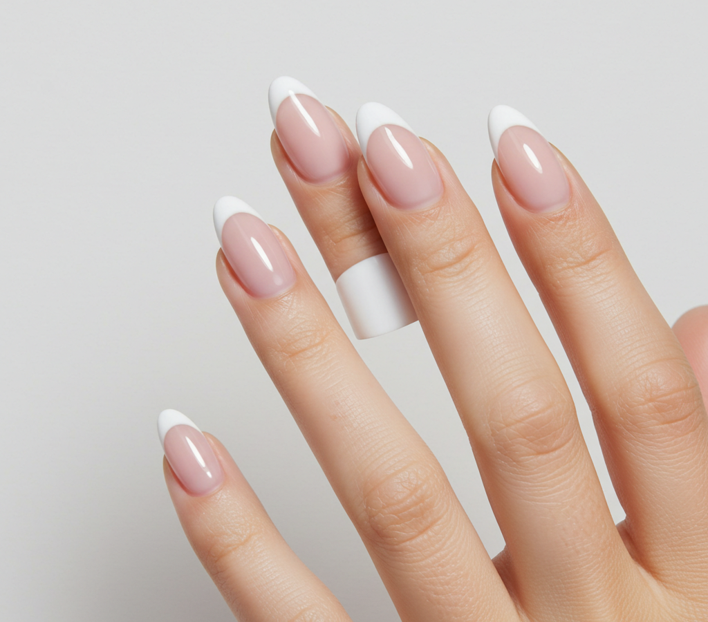 Francesinha clássica -unhas amendoadas