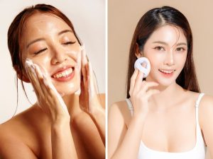 Rotina de skincare glass skin da Coreia do Sul