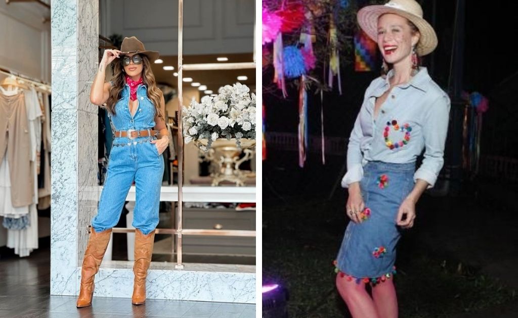 Looks de Festa Junina 2025 All Jeans