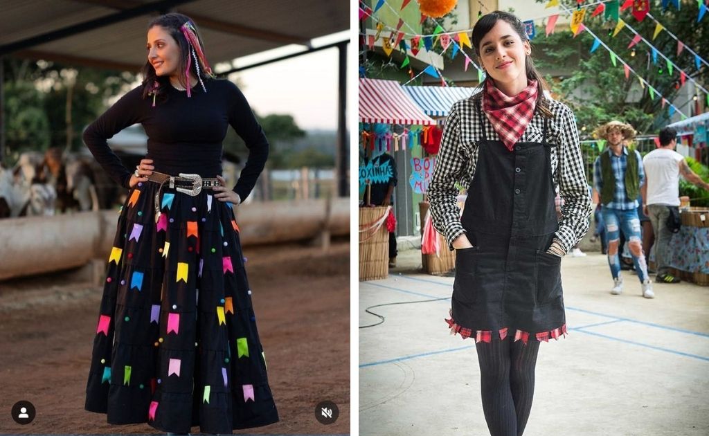 Looks de Festa Junina All black