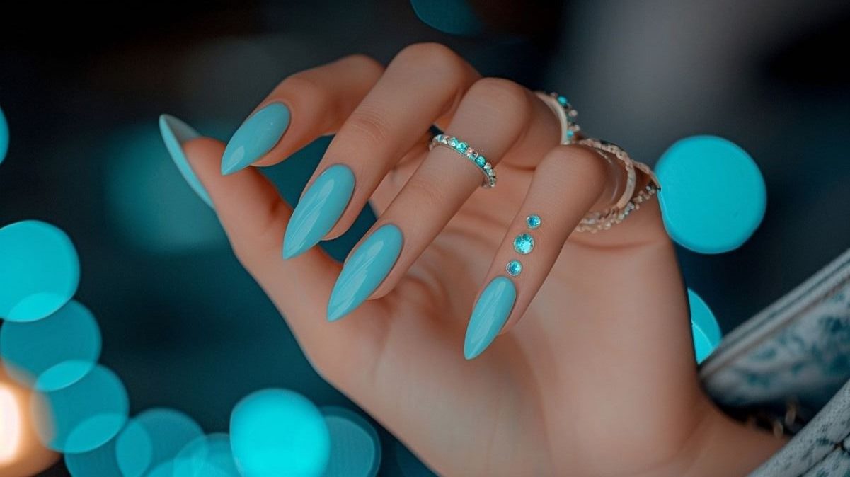 esmaltes tendência primavera turquesa