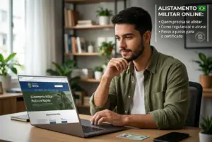 Alistamento militar online: quem precisa, como regularizar atraso e como emitir o certificado