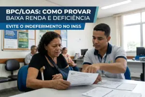 BPC/LOAS: como provar baixa renda e deficiência e evitar indeferimento no INSS