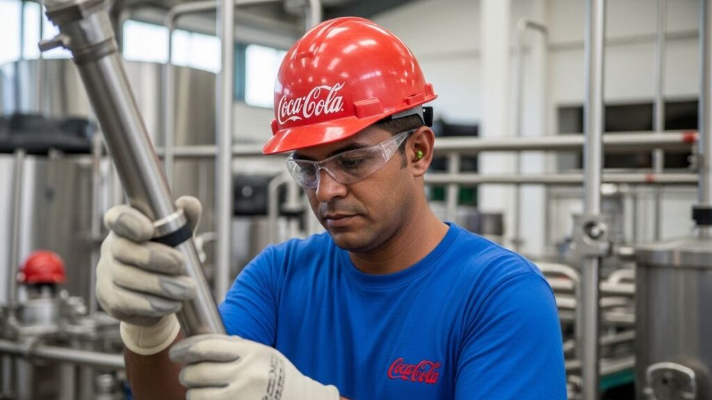Funções, salários e benefícios trabalhar na Coca-Cola